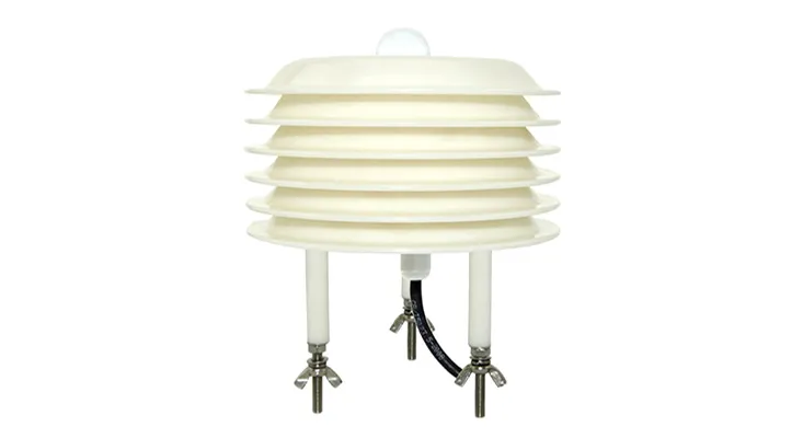 Weather station temperature sensor